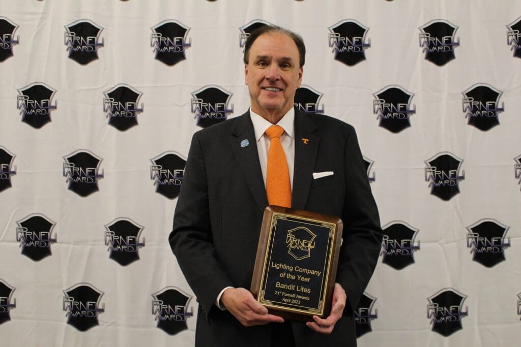 Awarded the Parnelli for Lighting Company of the Year
