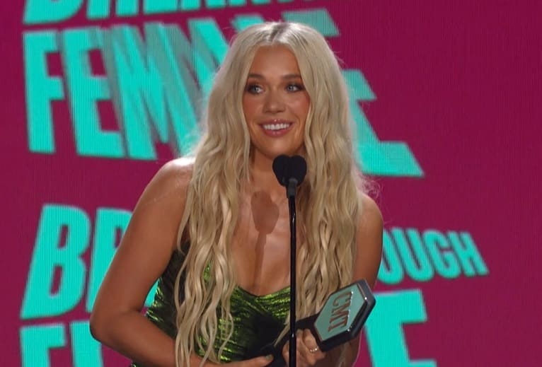 CMT Music Award Winning Megan Moroney