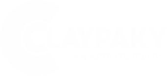 Logo of Playpass, an ARRI company, featuring a white design on a transparent background.