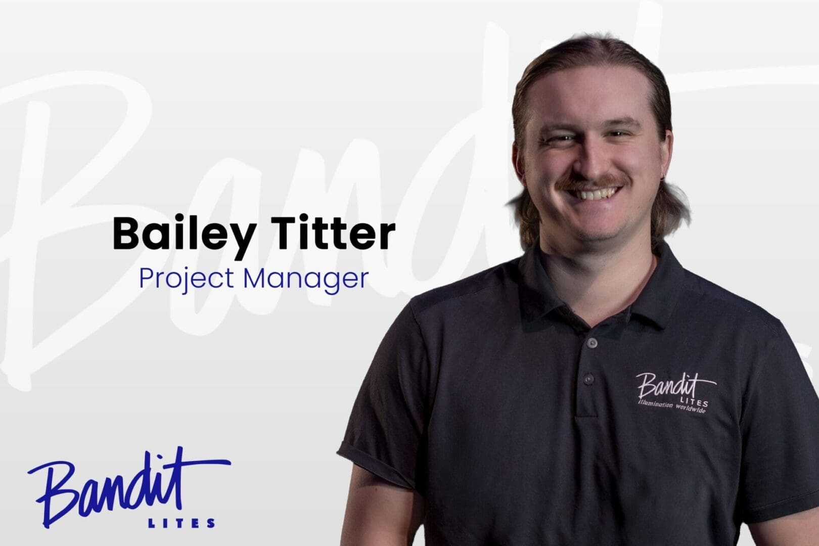 Professional portrait of Bailey Titter, Project Manager, smiling confidently.