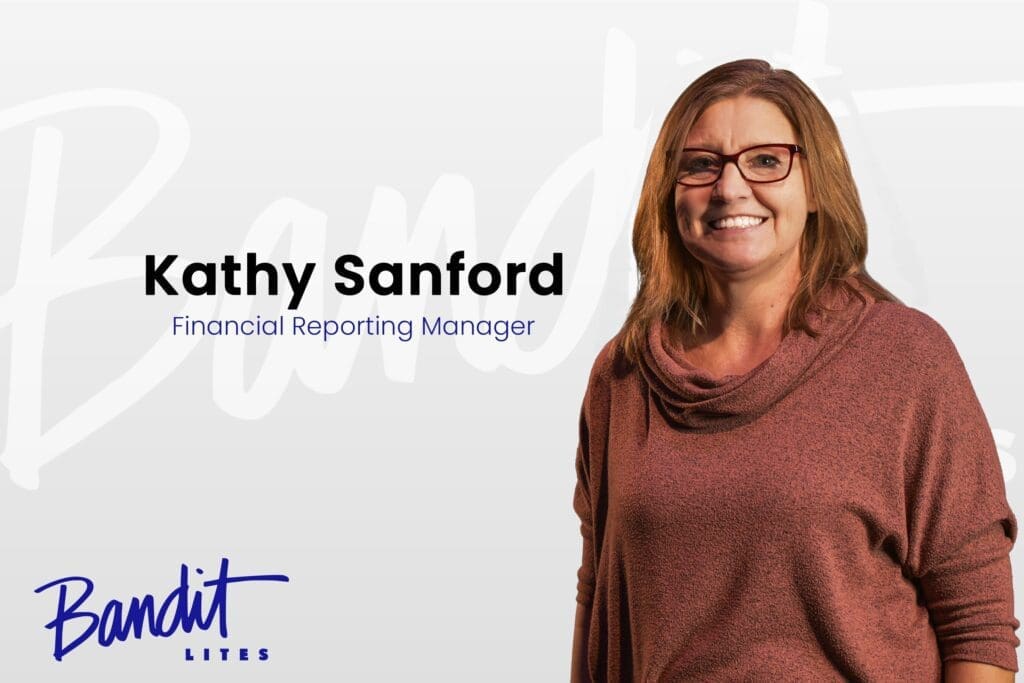 Professional portrait of Kathy Sanford, Financial Reporting Manager.