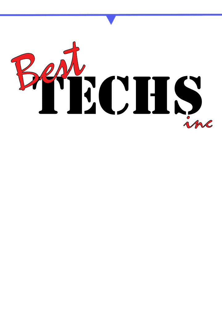 Logo for Best Techs Inc in bold and stylish fonts.