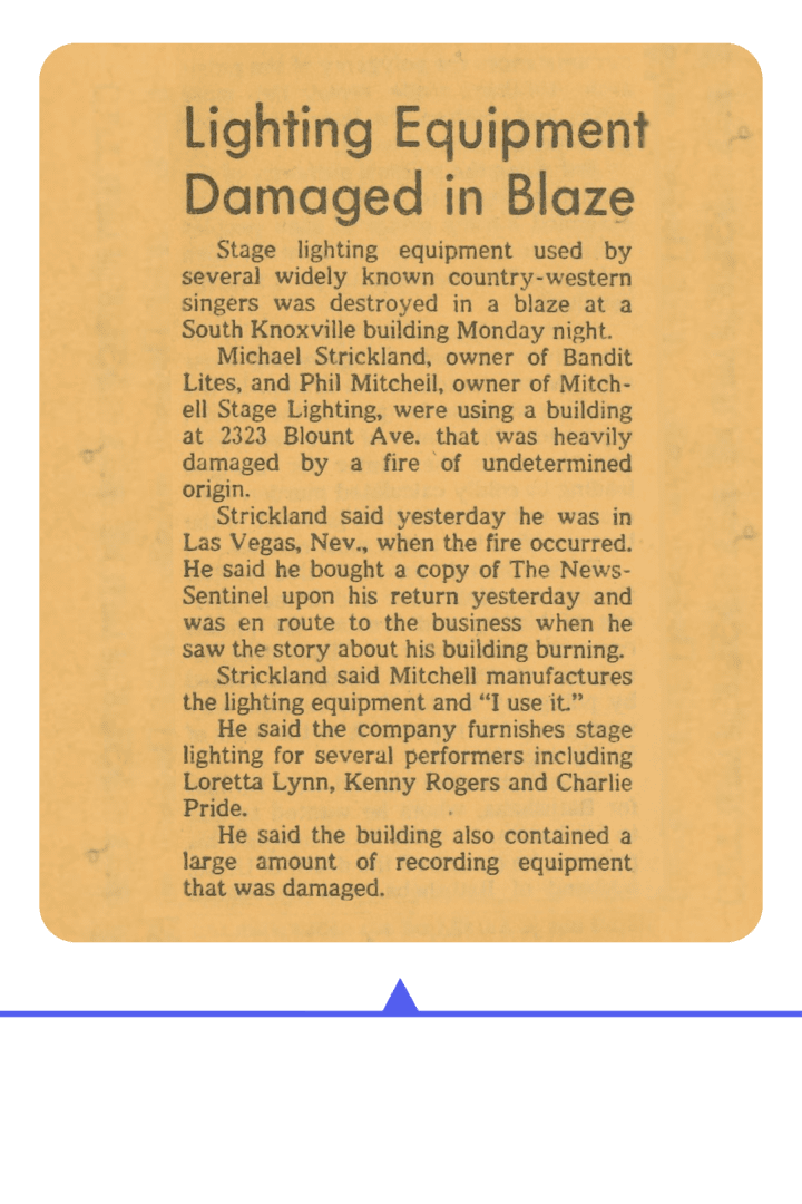 Newspaper clipping about a determined hiker overcoming challenges.