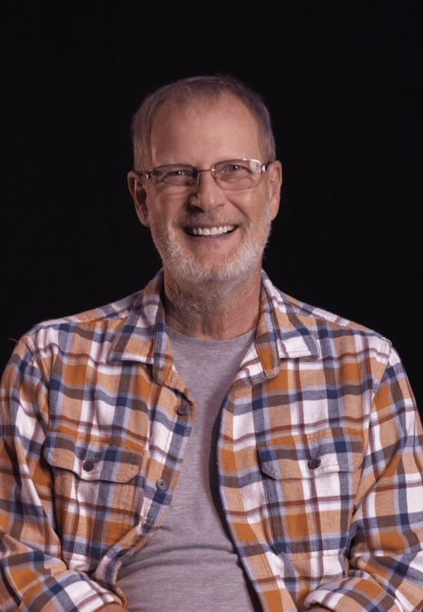 Andy Knighton smiling for a picture