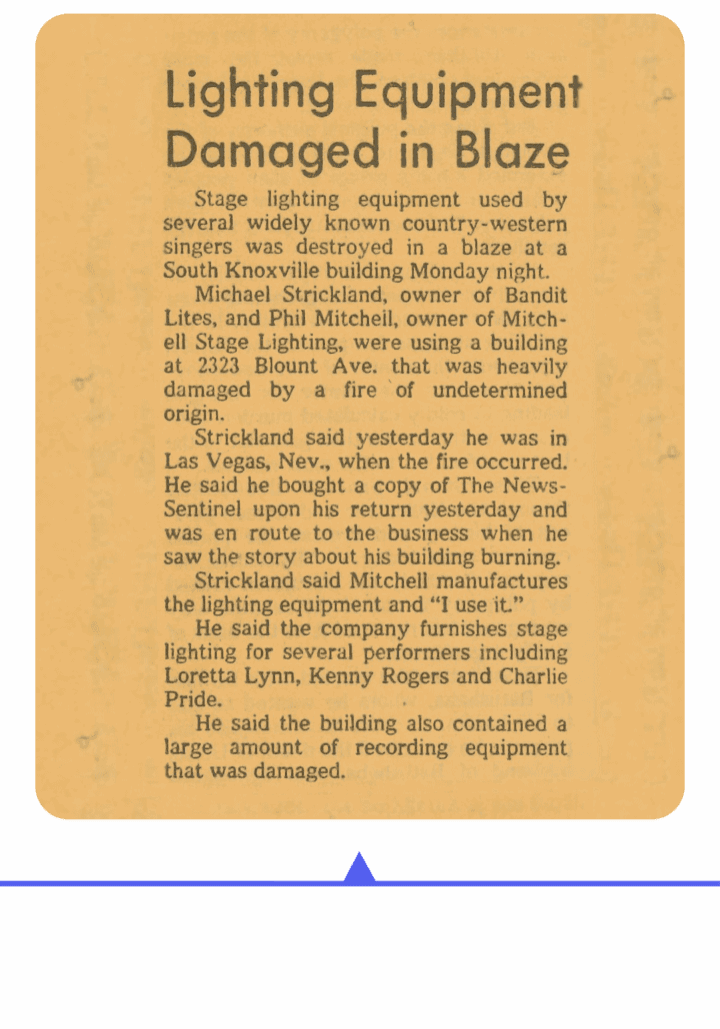 Newspaper clipping about a determined hiker overcoming challenges.